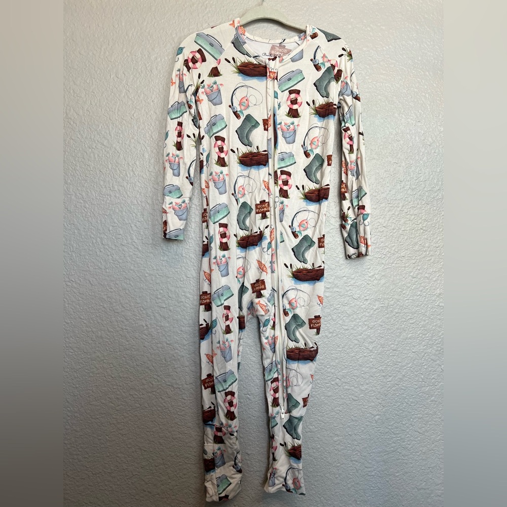 Bundle Of Joy Co Bamboo Zippy Gone Fishing 18/24 months